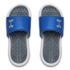 UA Playmaker Slides ''White/Versa Blue''