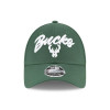 New Era NBA20 Draft Milwaukee Bucks 9Forty Cap ''Green''