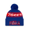 New Era NBA 2021 Draft 76ers Cuff Beanie ''Blue/Red''