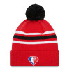 New Era NBA75 City Edition Chicago Bulls Beanie ''Red''