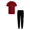 Air Jordan Playground Shirt And Pants Kids Set ''Black/Red''