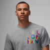 Air Jordan Brand Graphic Crew T-Shirt ''Carbon Heather''