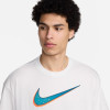 Nike Lebron James Swoosh Crown Graphic T-Shirt ''White''