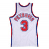 M&N Dražen Petrović 3 New Jersey Nets 1992-93 Swingman Jersey ''White''