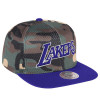 M&N Los Angeles Lakers Woodland Snapback