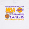 M&N Western Conference Los Angeles Lakers T-Shirt ''White''