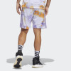 adidas Performance Allover Print Basketball Shorts ''White/Maglil''