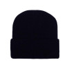 M&N Pinscript Cuff Knit Beanie ''Black''