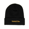 M&N NBA LA Lakers Chenille Logo Cuff Knit Hat ''Black''