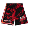 M&N Team Marble Swingman Miami Heat 1996 Shorts ''Black''