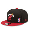 New Era Team Arch Miami Heat 9Fifty Snapback Cap ''Black''