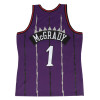 M&N NBA Tracy Mcgrady Toronto Raptors 1998-99 Road Swingman Jersey ''Purple''