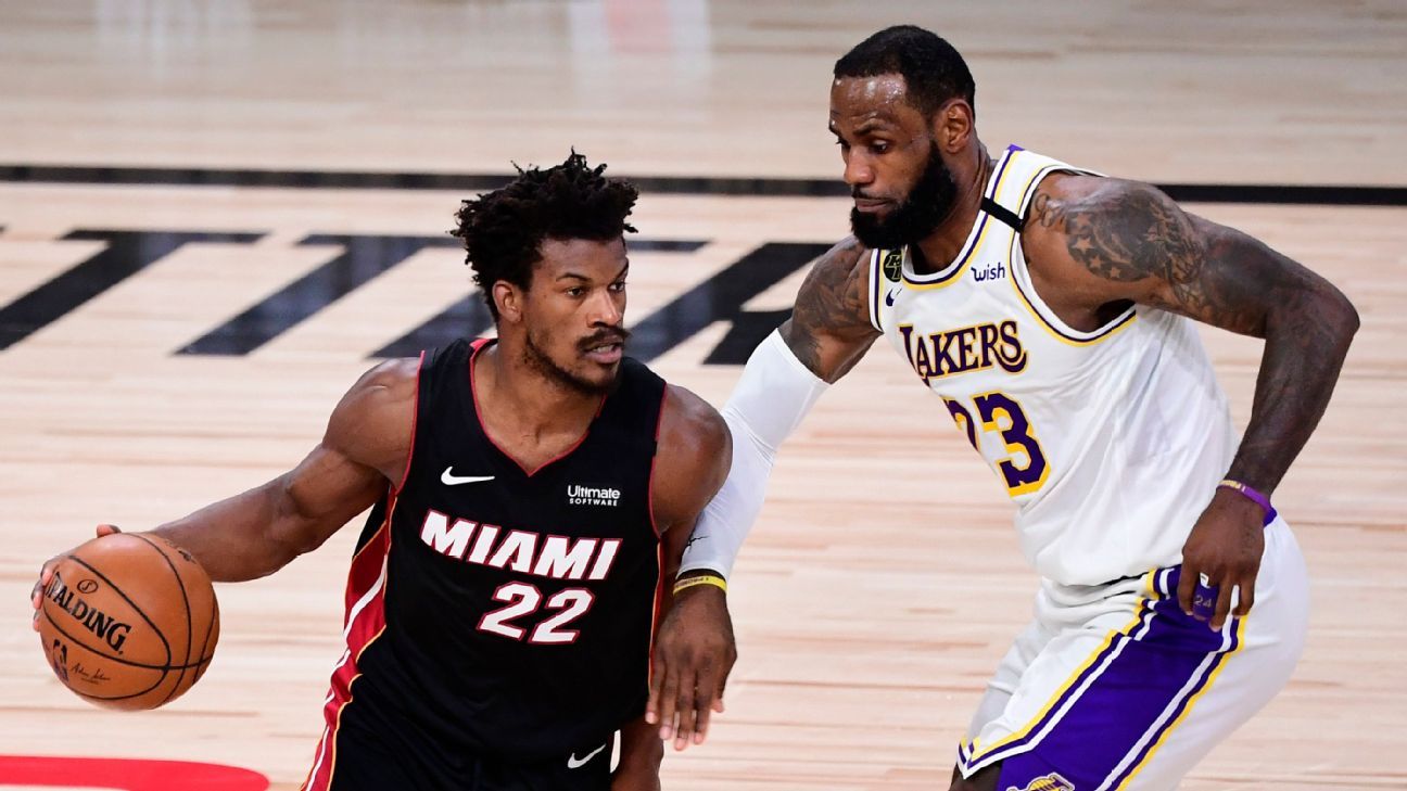 MIAMI vs LAKERS (vir: ESPN)