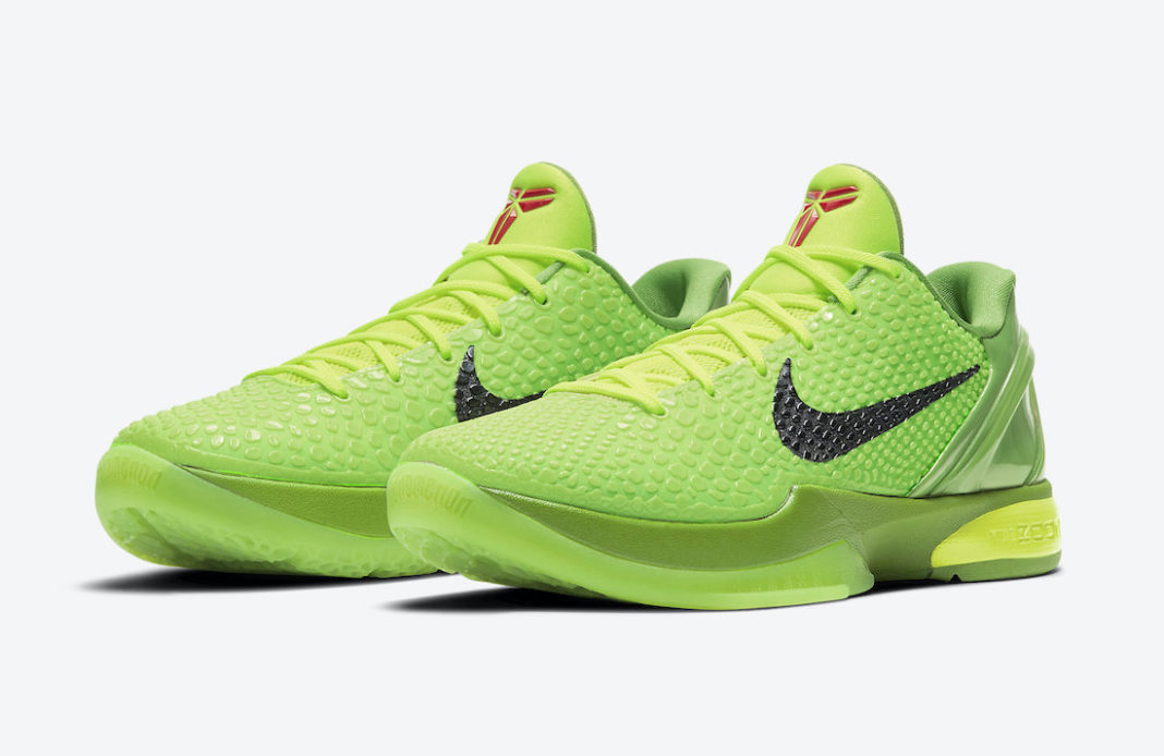 grinch kobe shoes